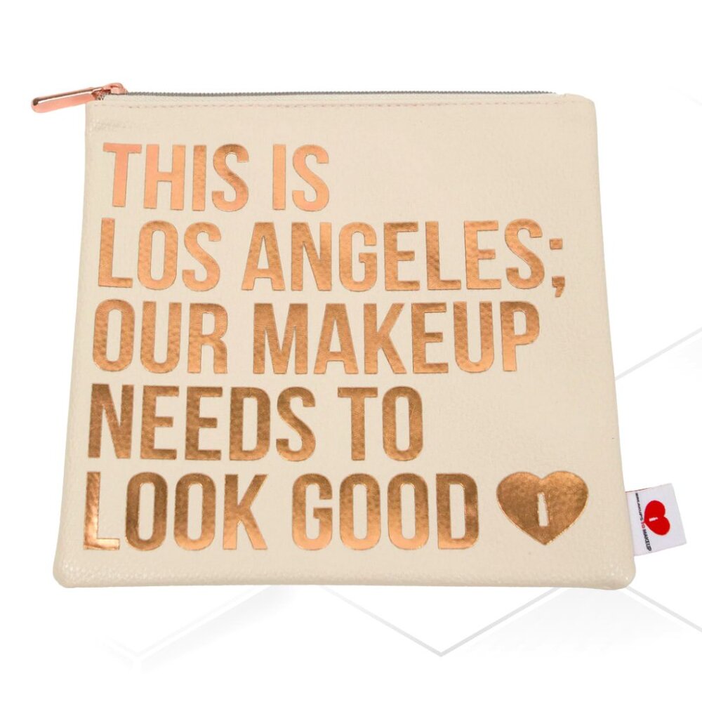 BREAKUPS TO MAKEUP West Coast Makeup Clutch - Makeup Bag - LA!